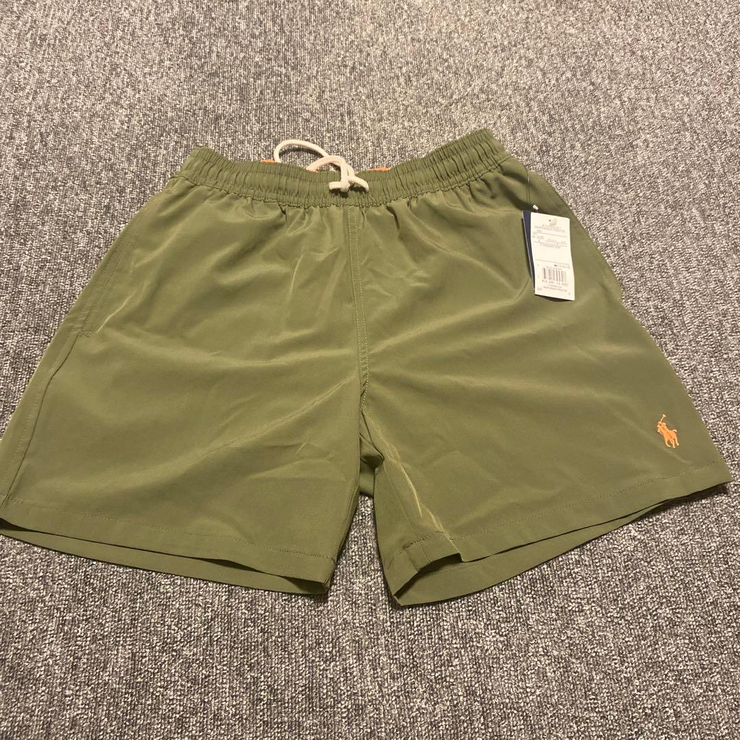 poloralphlaurenオリーブグリーン水着　US S