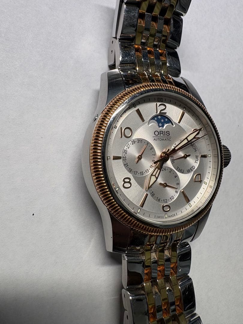 ORIS（オリス）自動巻き ムーンフェイズ（トリプルカレンダー系）