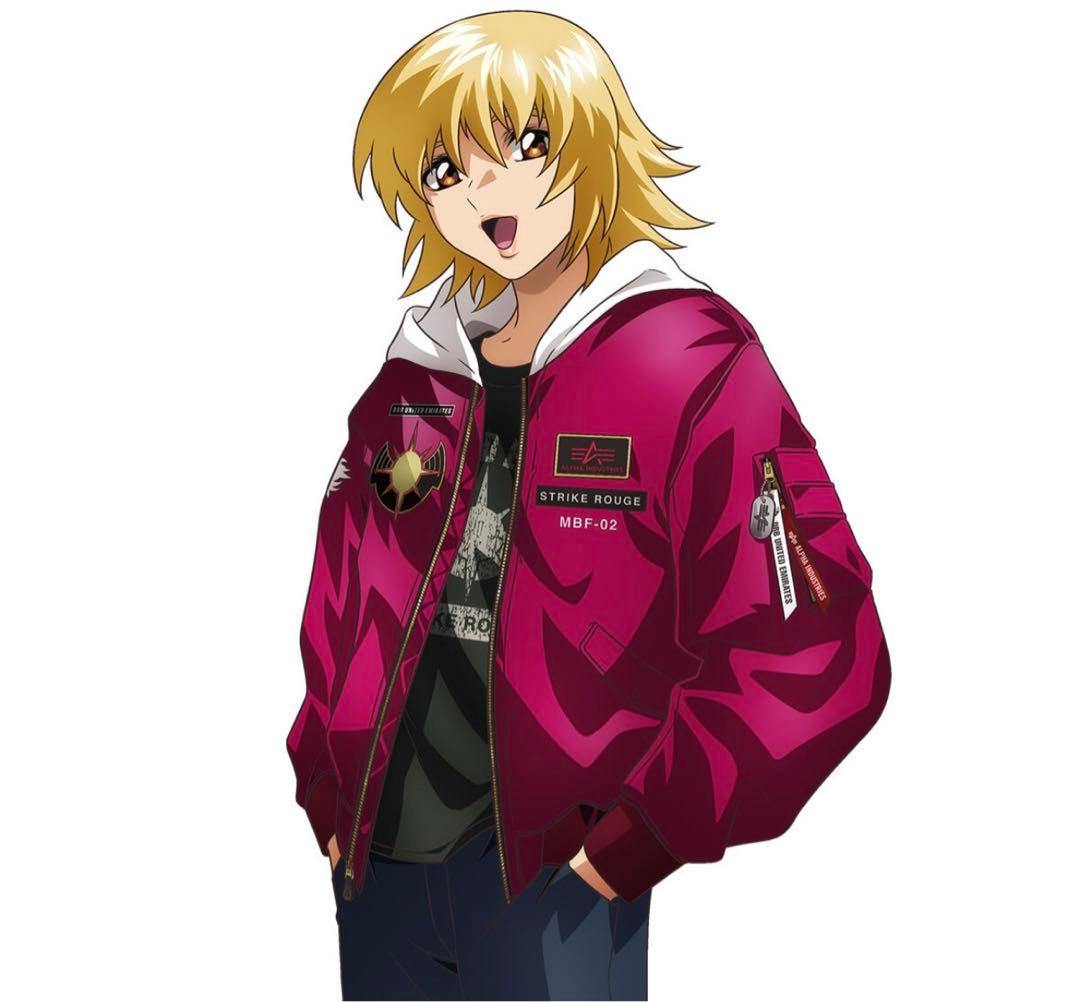 STRICT-G MA-1 NATUS カガリ＆アスラン Lサイズ