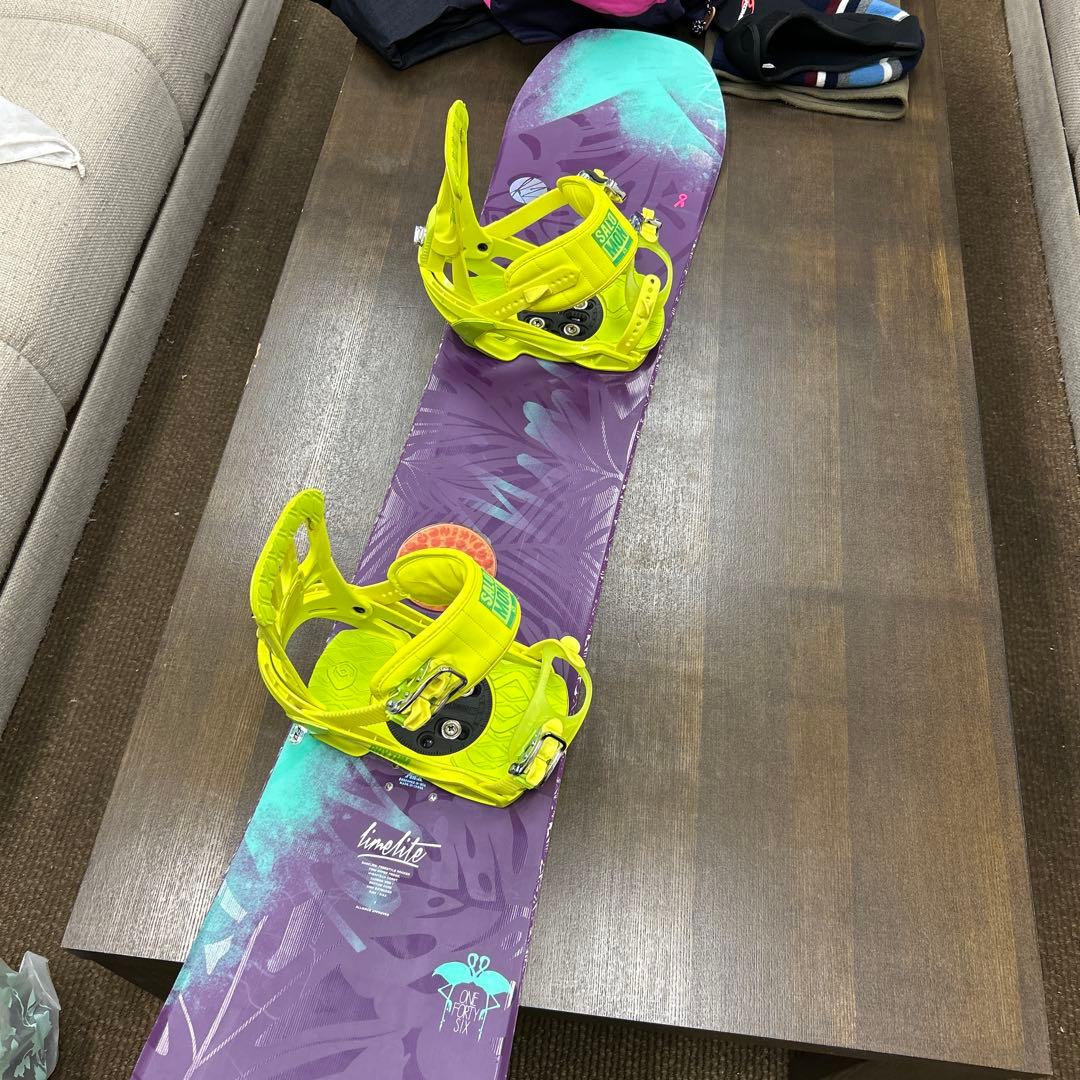 このままゲレンデへ！スノボ、ウェア一式【レディース】Mサイズ位、K2&サロモン