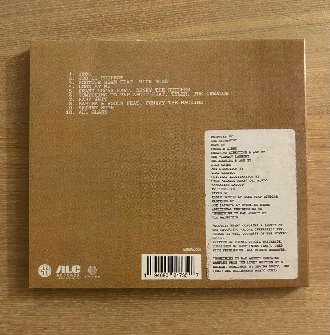 洋楽 Freddie Gibbs The Alchemist Alfredo CD