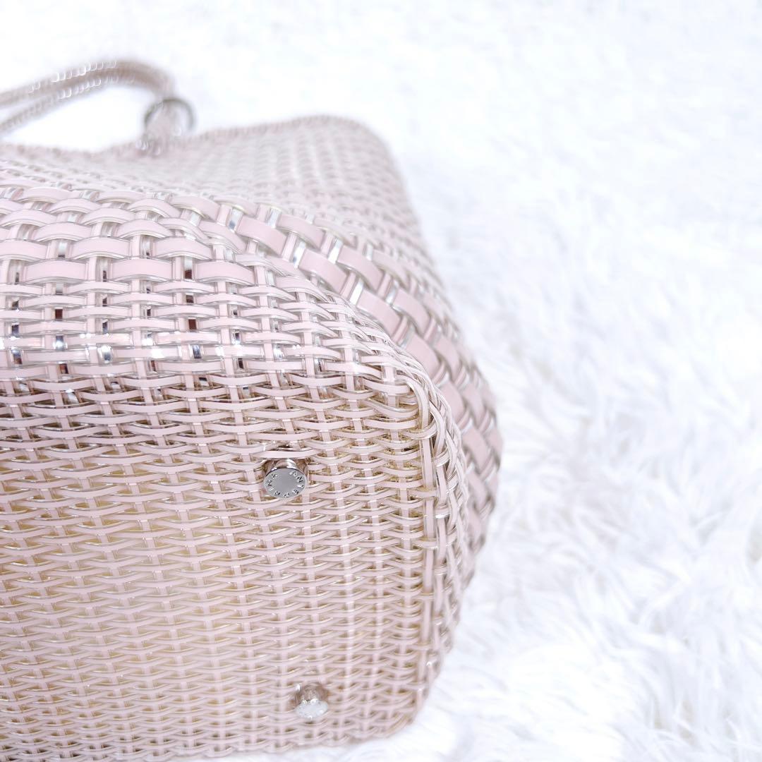 美品✨アンテプリマ イントレッチオ パウダリーピンクシルバー インナーバッグ付