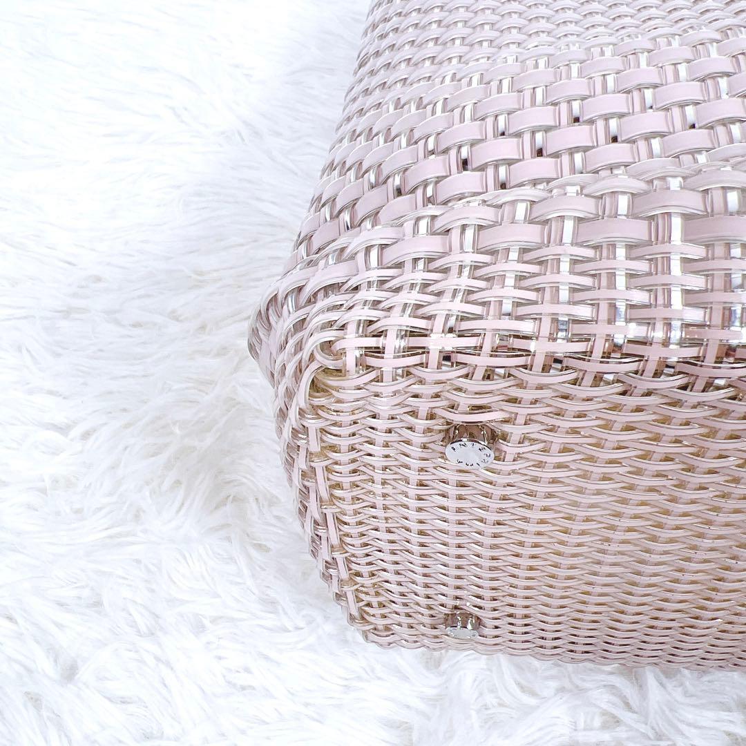 美品✨アンテプリマ イントレッチオ パウダリーピンクシルバー インナーバッグ付