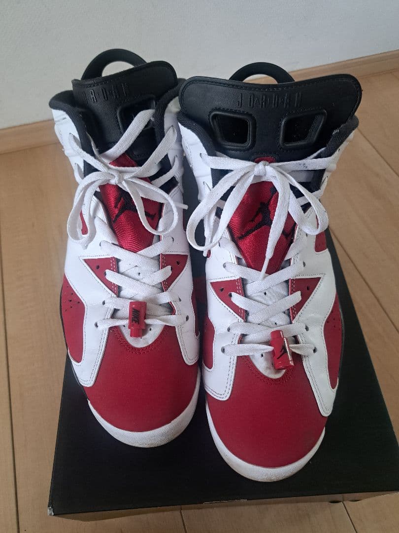サ*ア様 Air Jordan 6 カーマイン