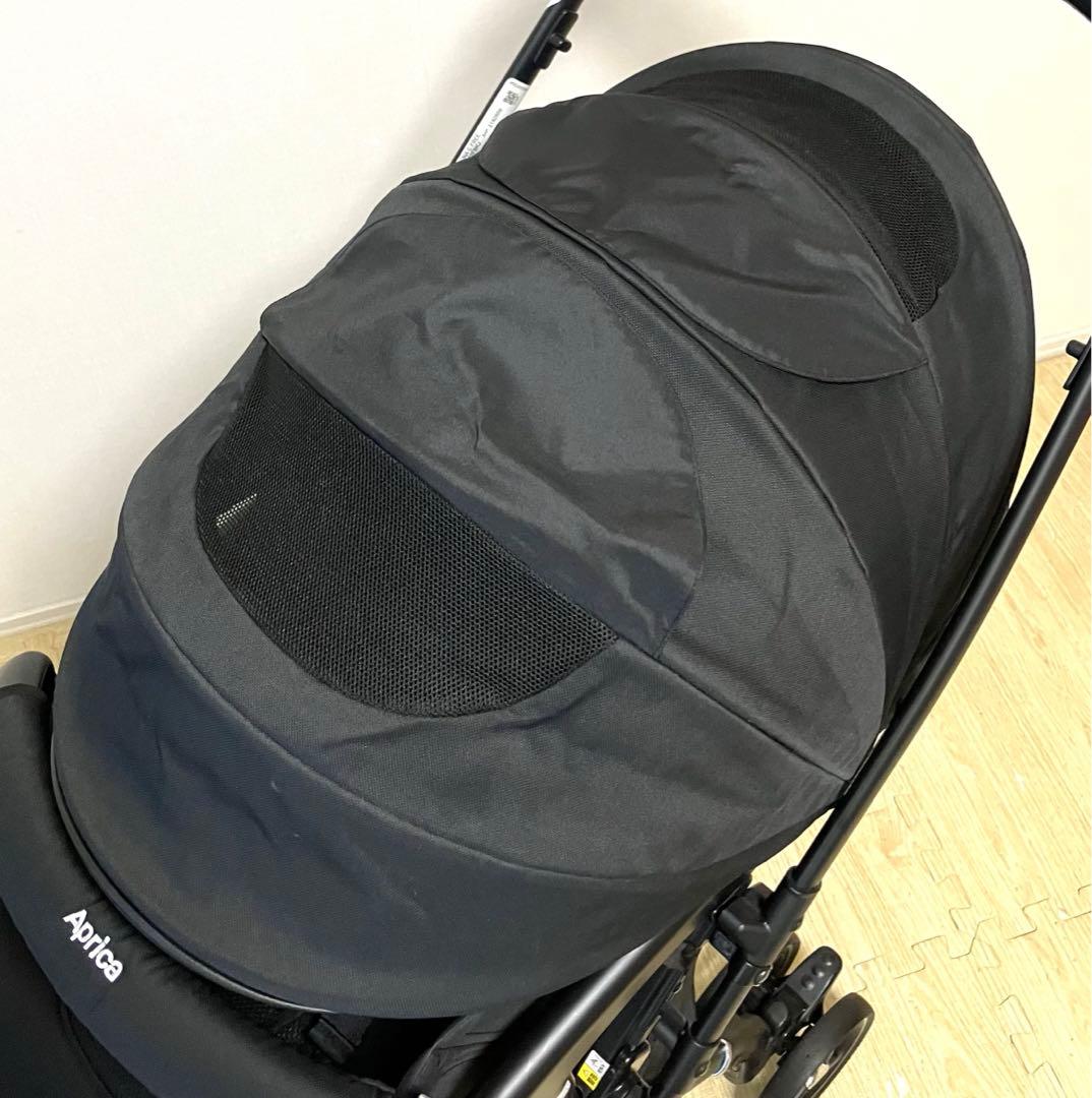 極美品 送料無料Aprica ラクーナクッションフリーAC A型ベビーカー