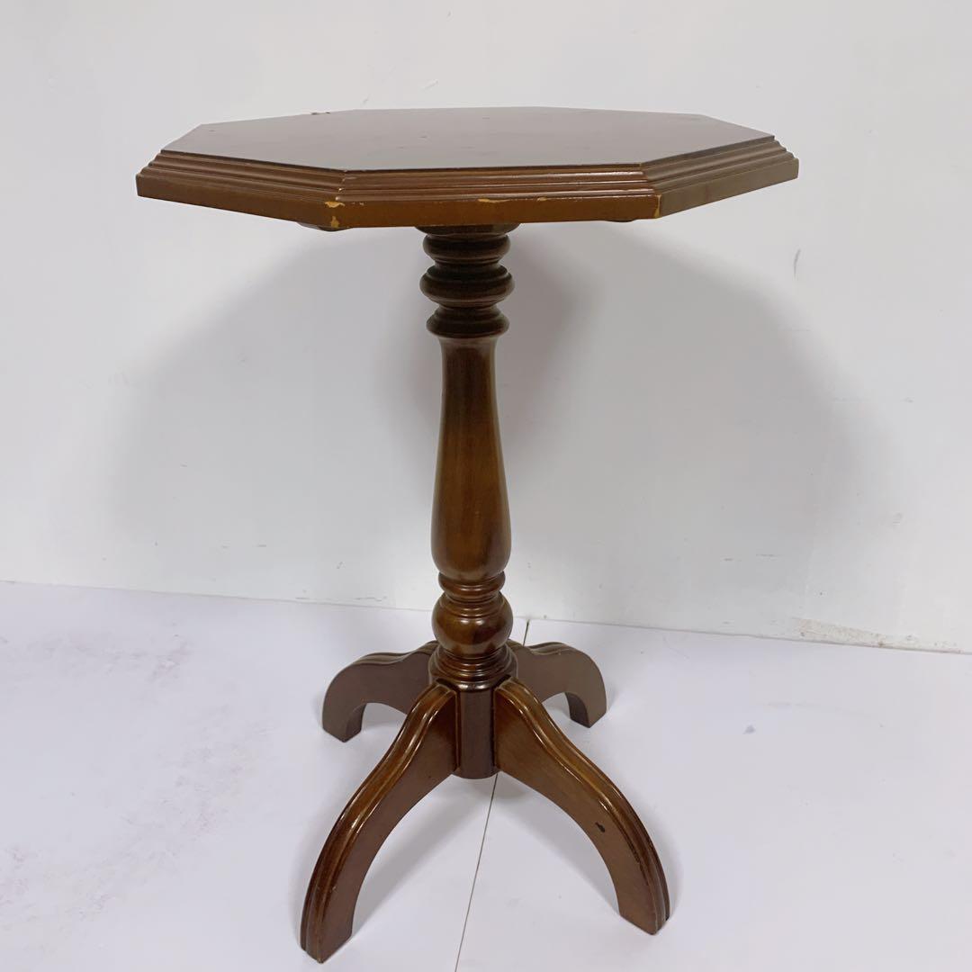 【送料込み】イギリス アンティーク ワインテーブル サイドテーブル 花台 飾棚