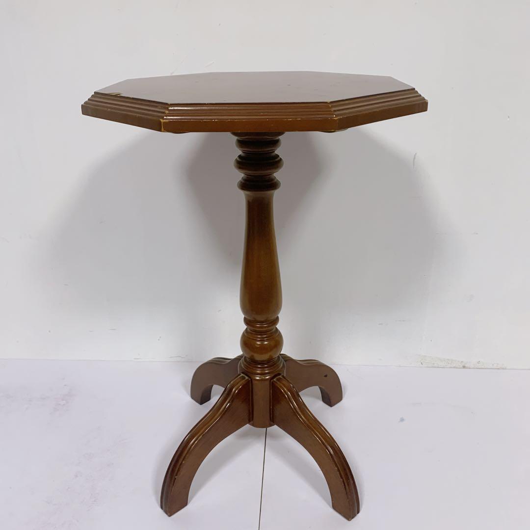 【送料込み】イギリス アンティーク ワインテーブル サイドテーブル 花台 飾棚