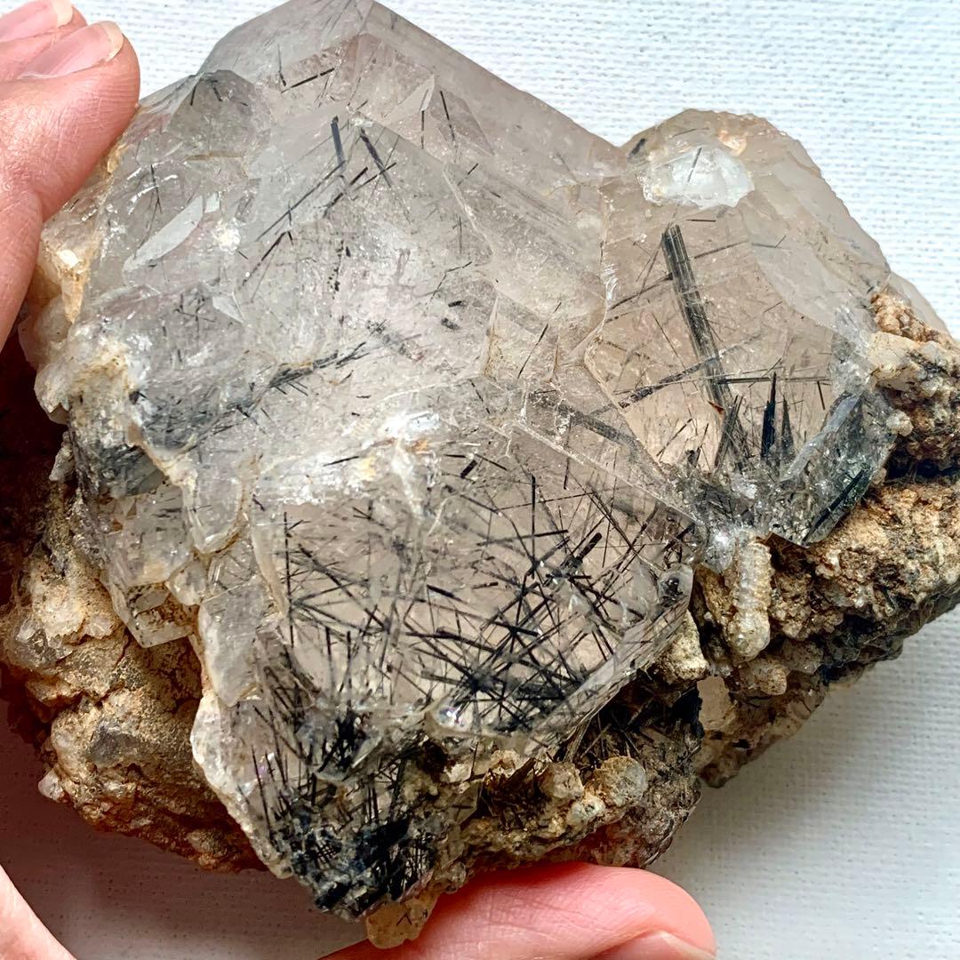 今だけ価格/シン・ザギマウンテンクォーツ40/黒針入り/巨大結晶/マルチポイント