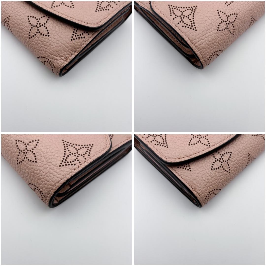 【超美品】ICタグ ルイヴィトン マヒナ ポルトフォイユ イリスXS 折り財布