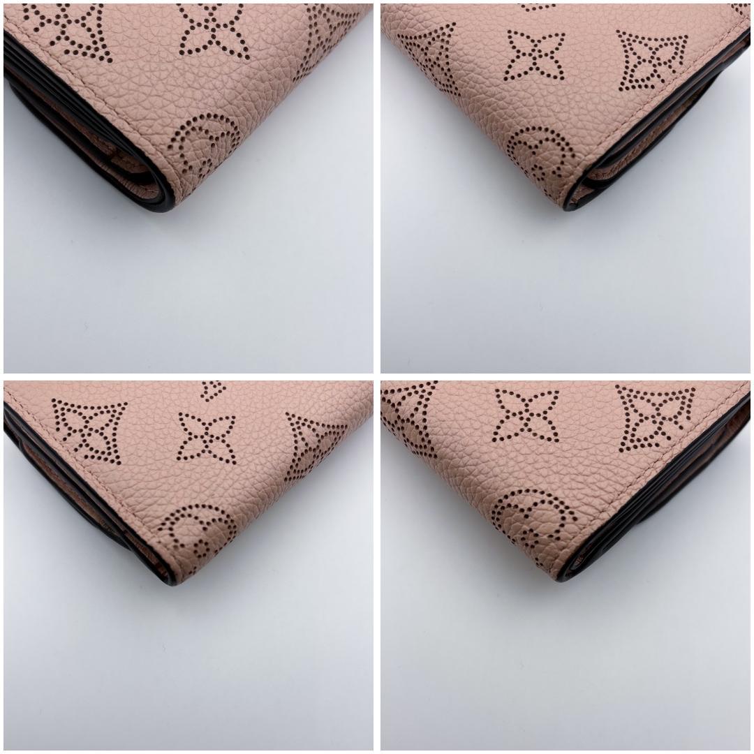 【超美品】ICタグ ルイヴィトン マヒナ ポルトフォイユ イリスXS 折り財布