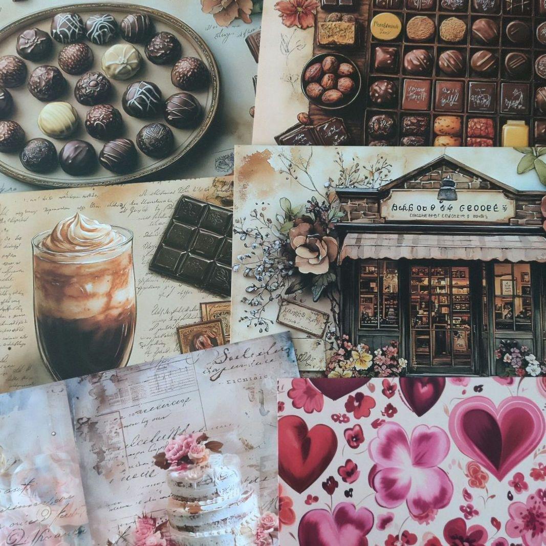 デザインペーパー︎︎‪✰４０枚 全部違うデザイン✰おすそ分け