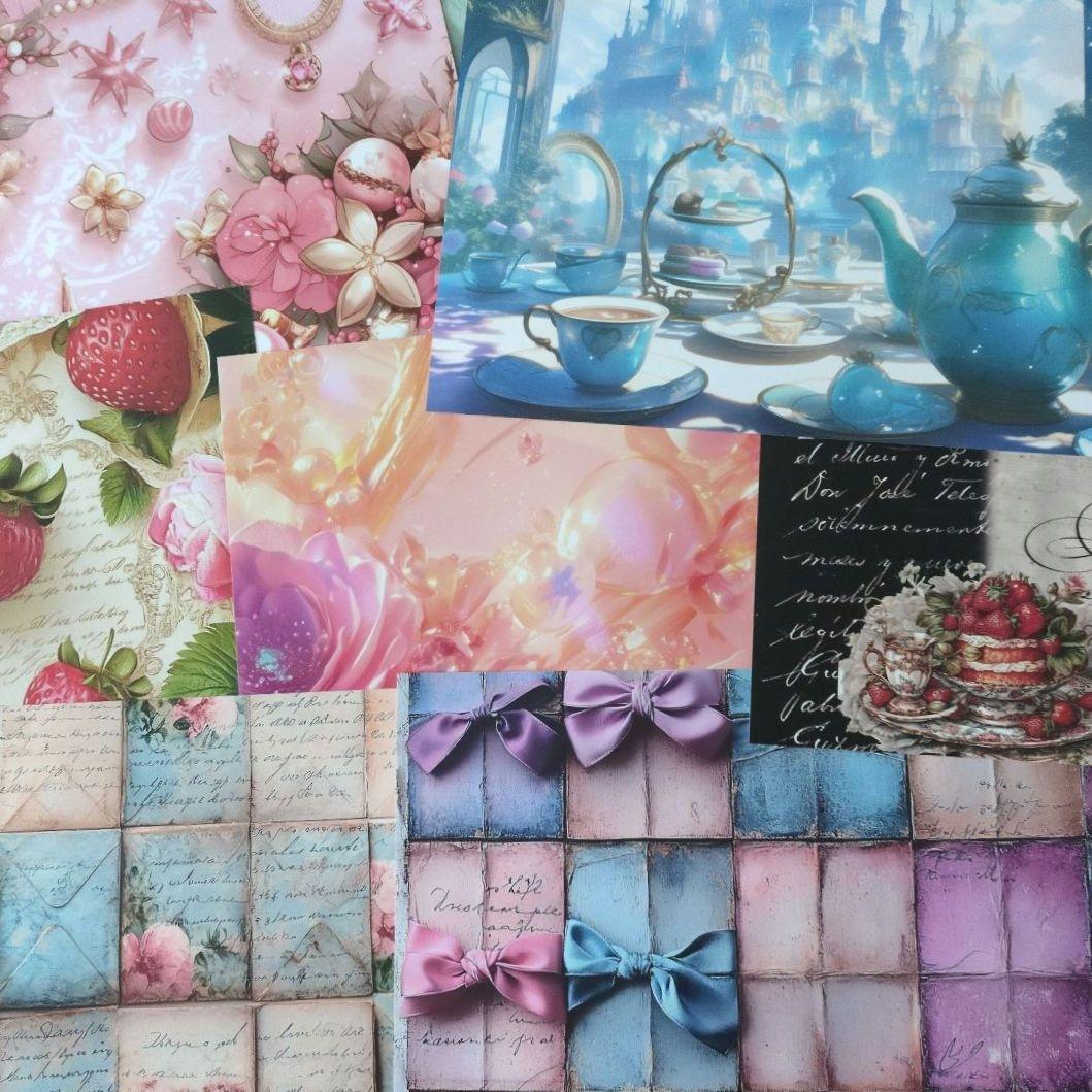 デザインペーパー︎︎‪✰４０枚 全部違うデザイン✰おすそ分け