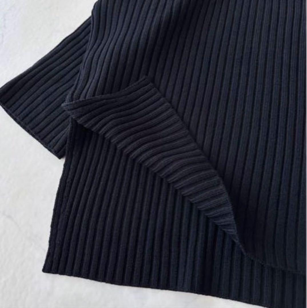 【美品】ドゥーズィエムクラス⭐︎オーバーサイズリブニット⭐︎ネイビー