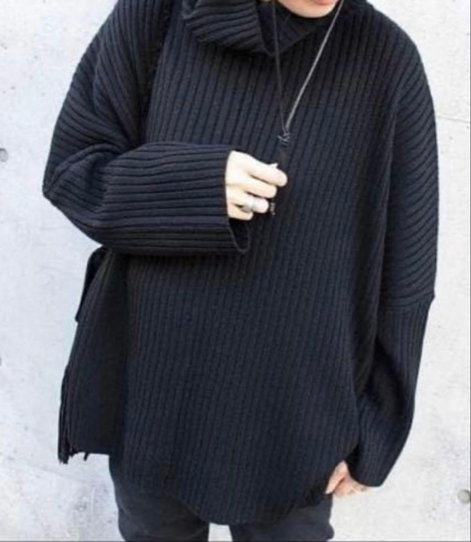 【美品】ドゥーズィエムクラス⭐︎オーバーサイズリブニット⭐︎ネイビー