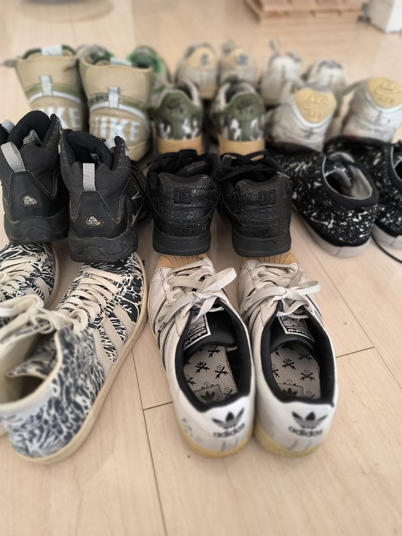 進*れ様 ナイキ・アディダス・ナンバーナイン　スニーカー11足セット！まとめ売り