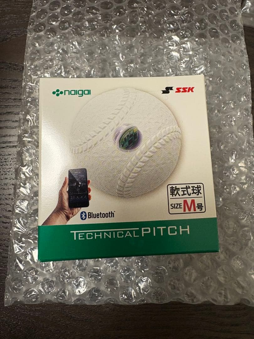 【新品】TECHNICAL PITCH 軟式球 Mサイズ