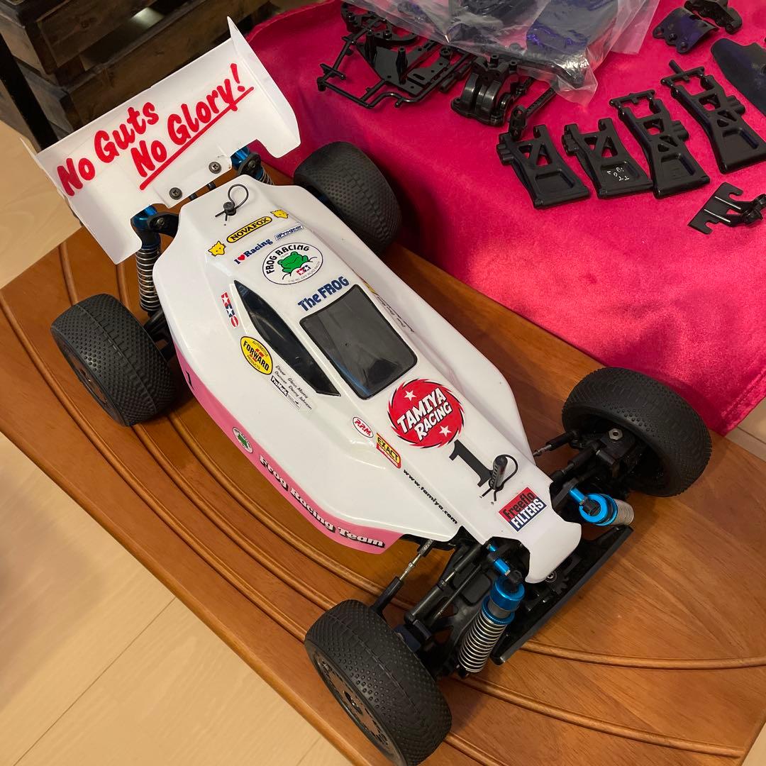 タミヤ　TT-02B 電動RCカー　マイティフロッグ　オプション　ジャンク