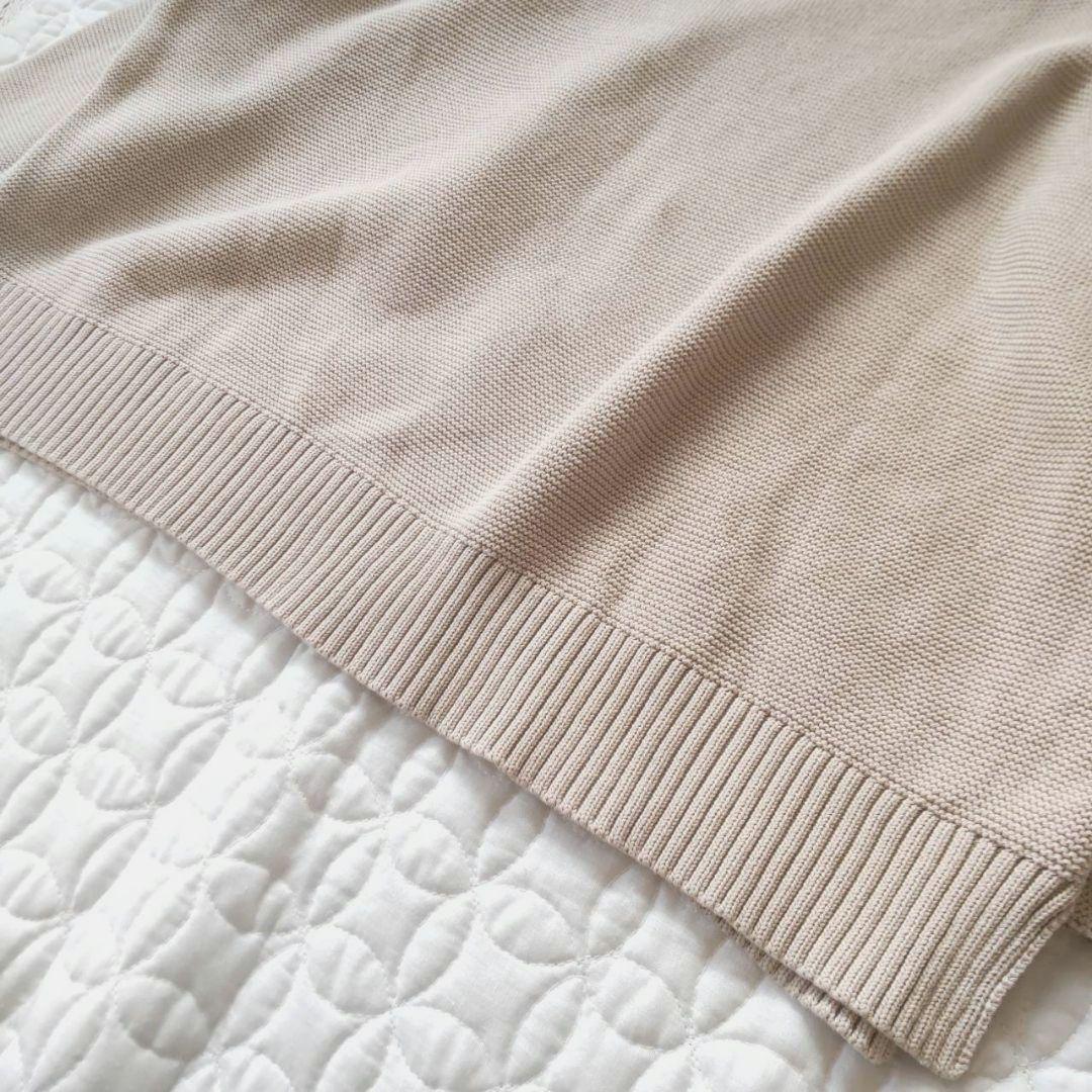 美品✨アパルトモン ドゥーズィエムクラス コットン ニットプルオーバー ベージュ