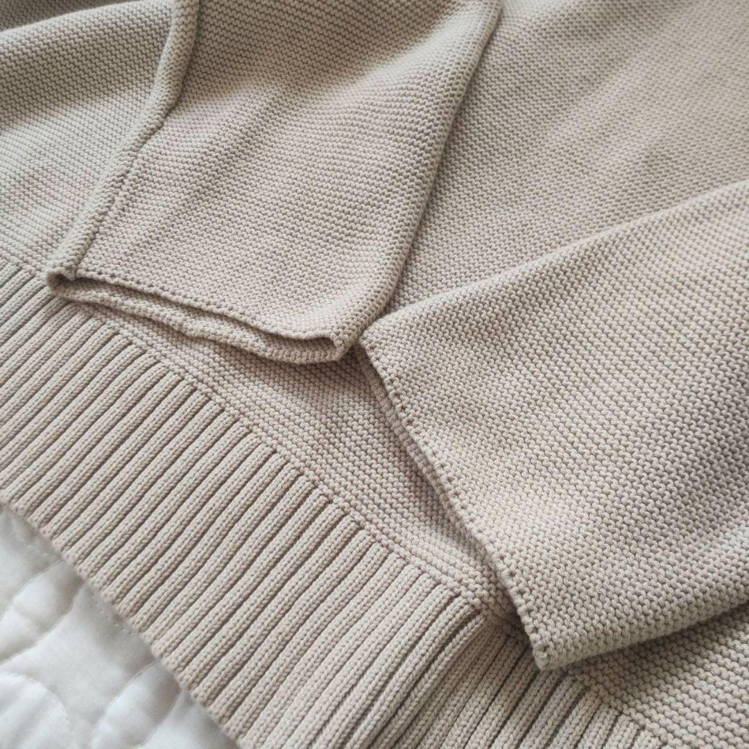 美品✨アパルトモン ドゥーズィエムクラス コットン ニットプルオーバー ベージュ