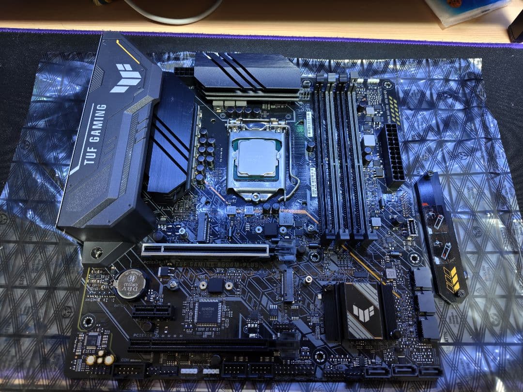 TUF GAMING B560M-PLUS + i5-10400F セット