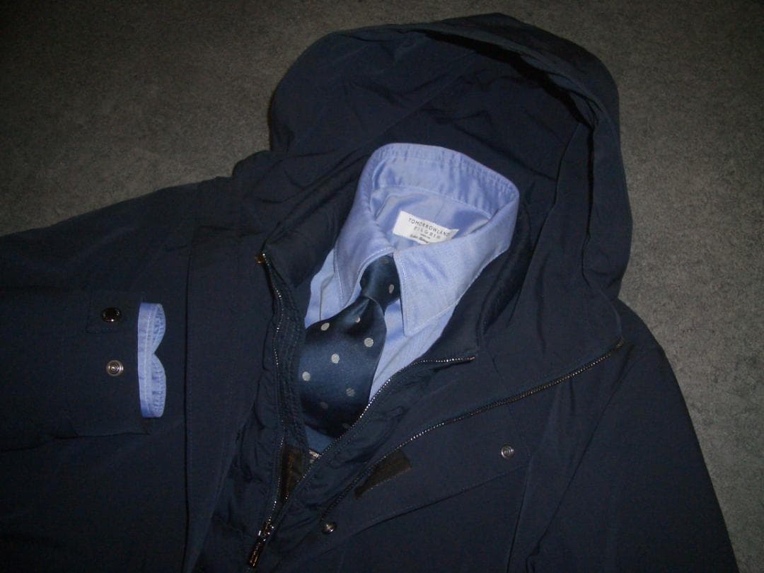 56万円 MooRER ダウンコート 44SM ムーレー チェスターステンカラー