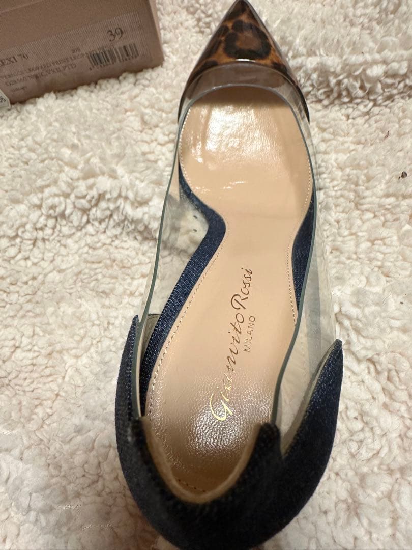 【値下】Gianvito Rossi レオパード柄 ハイヒール　39