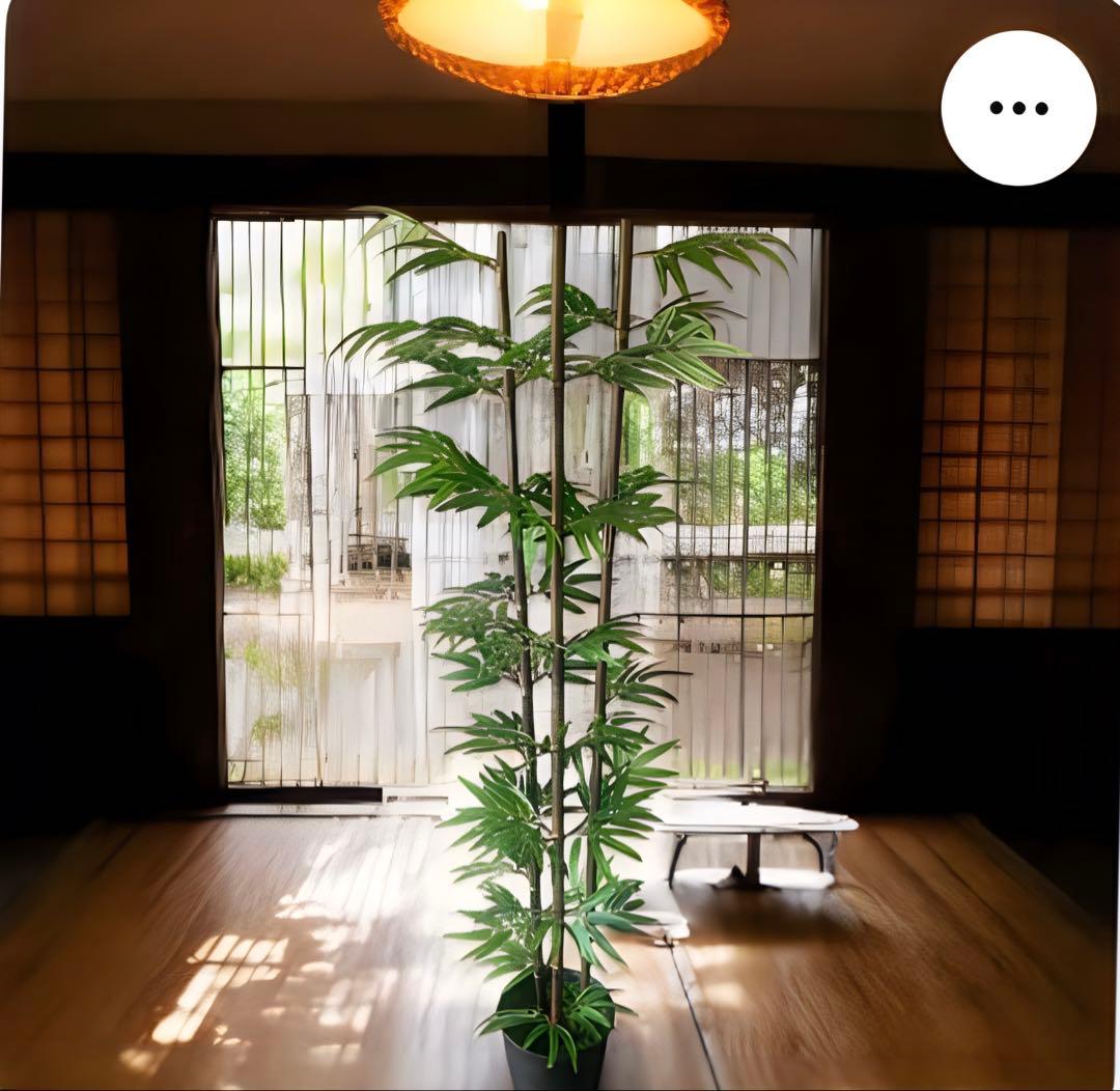 光触媒　人工観葉植物　ウォールグリーン　フェイクグリーン　黒竹@ad