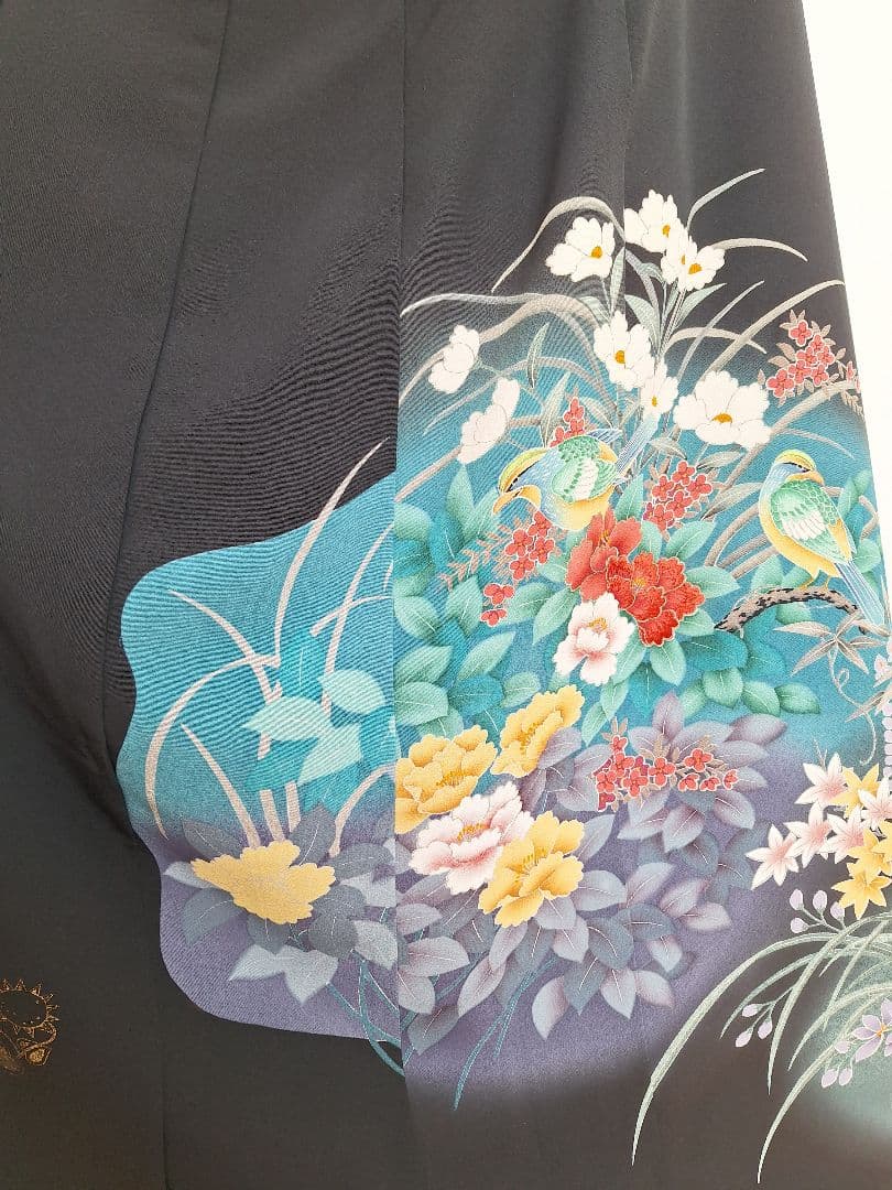 着物リメイクワンピース3690