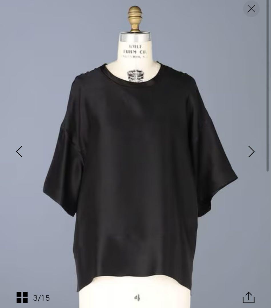 【美品】BLAMINK インティメイト シルク ショートスリーブ