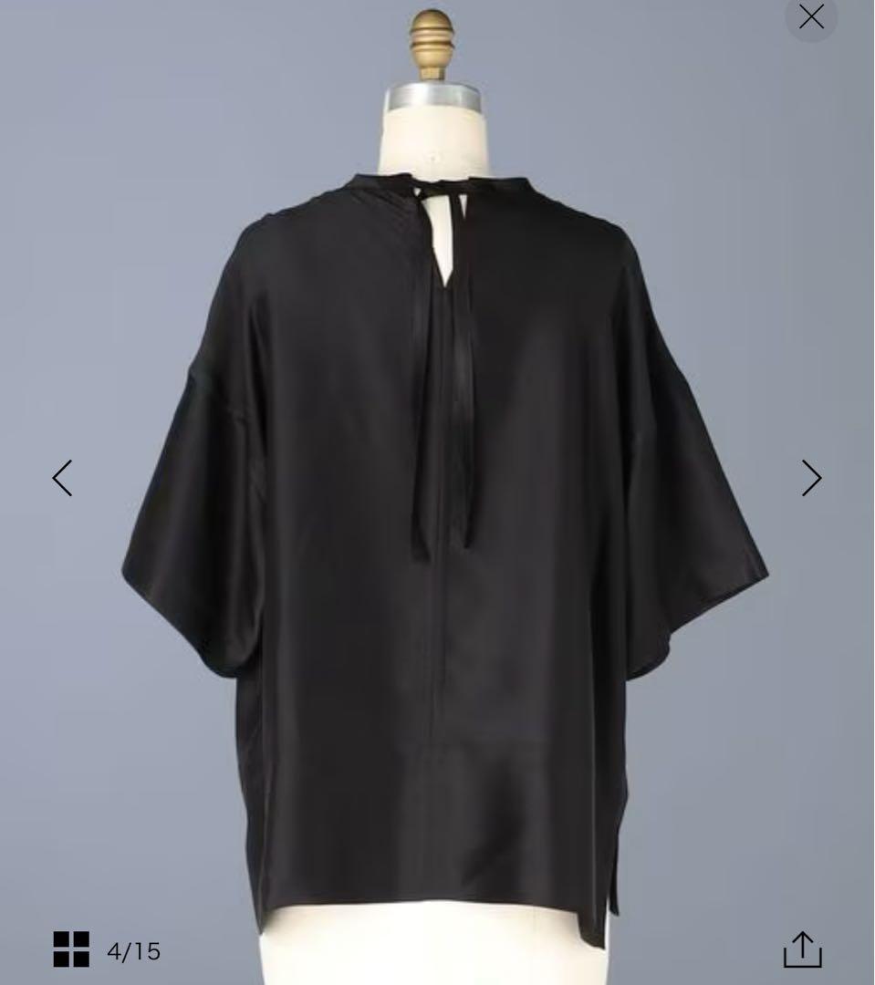 【美品】BLAMINK インティメイト シルク ショートスリーブ