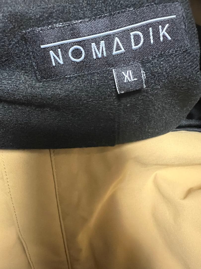 NOMADIK XL ベージュ/ブラック スノーボードウェア オーバーオール