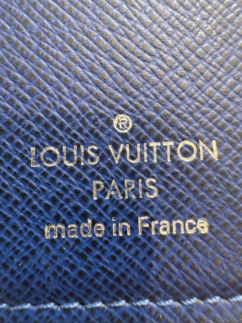ノ*エ様 ポルトフォイユ・ブラザ　ルイヴィトン　タイガラマ　ブルー限定ショッパー