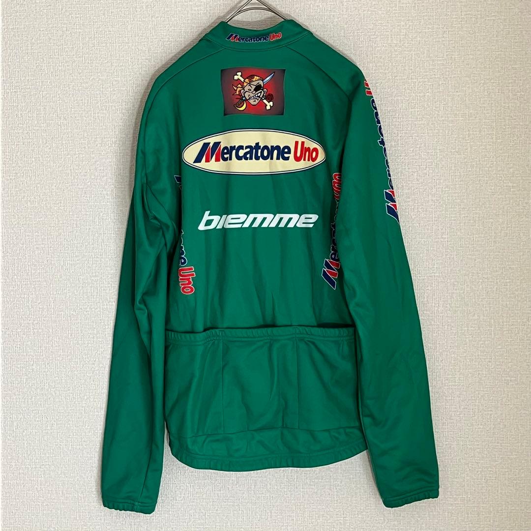 マルコパンターニ Mercatone Uno サイクルジャージ 長袖 Mサイズ