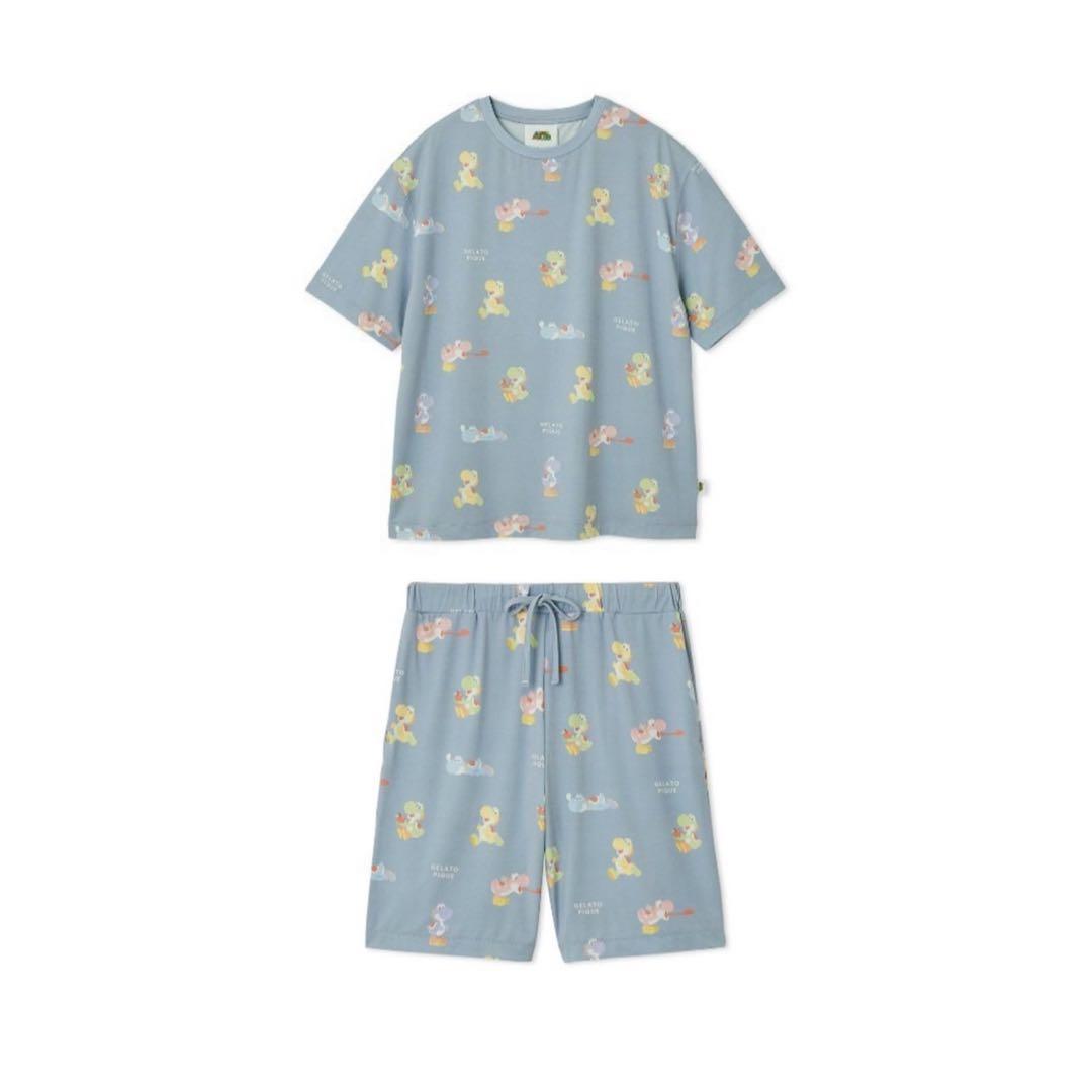 ジェラピケ　ジェラートピケ　マリオヨッシー　ルームウェア