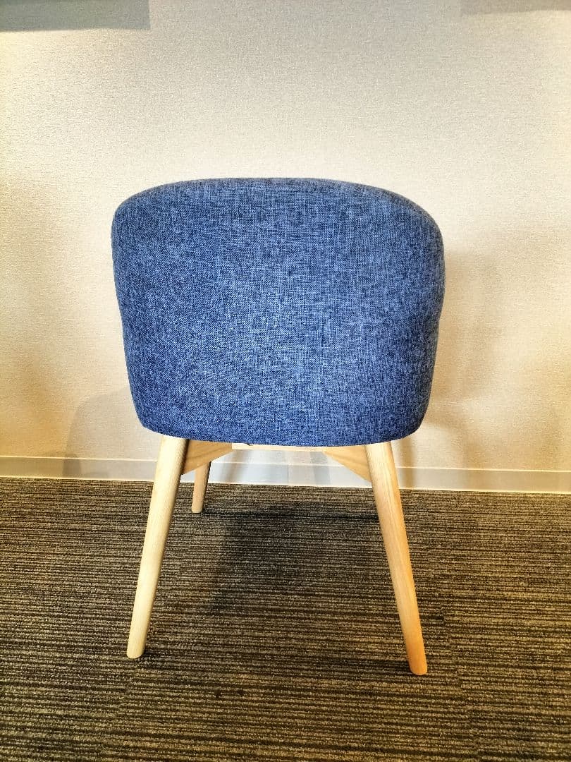 カラメリ チェア KRM-010 BL ブルー 展示品(JMF9-I)