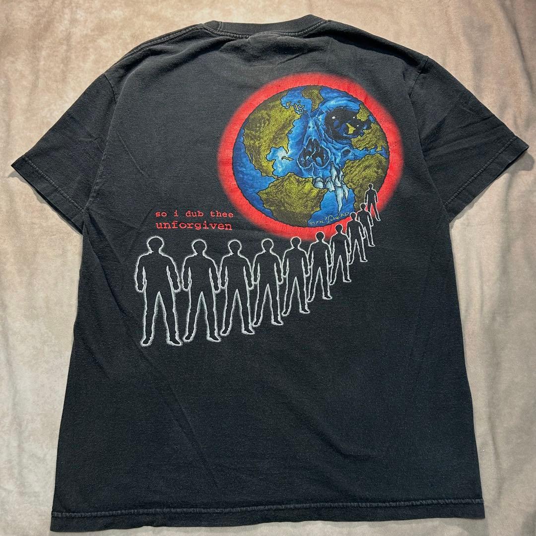 90s LLICA Pushead パスヘッド バンドT 1994 L