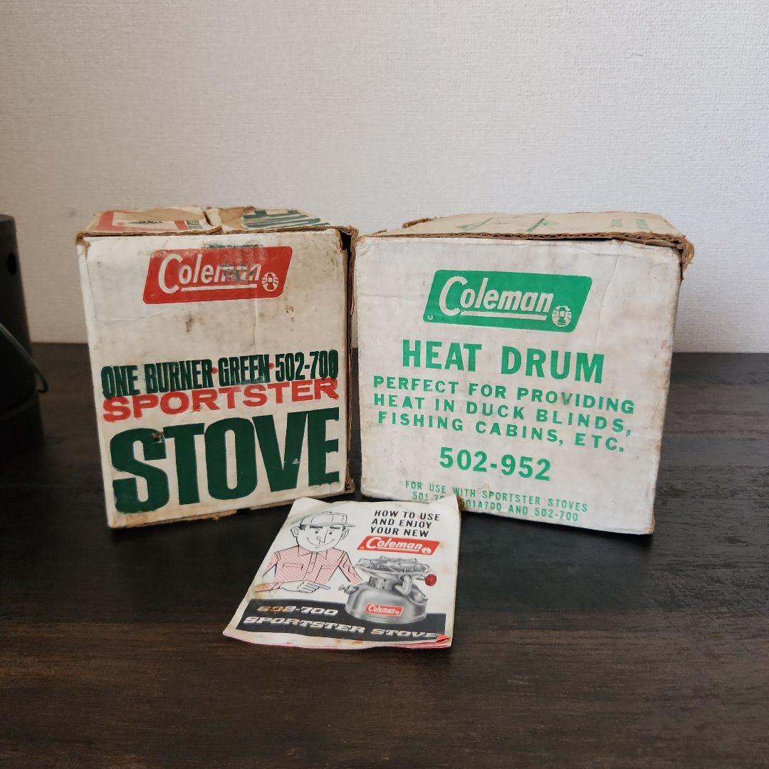 Coleman 502 シングルストーブ パテペン 1969年3月製造