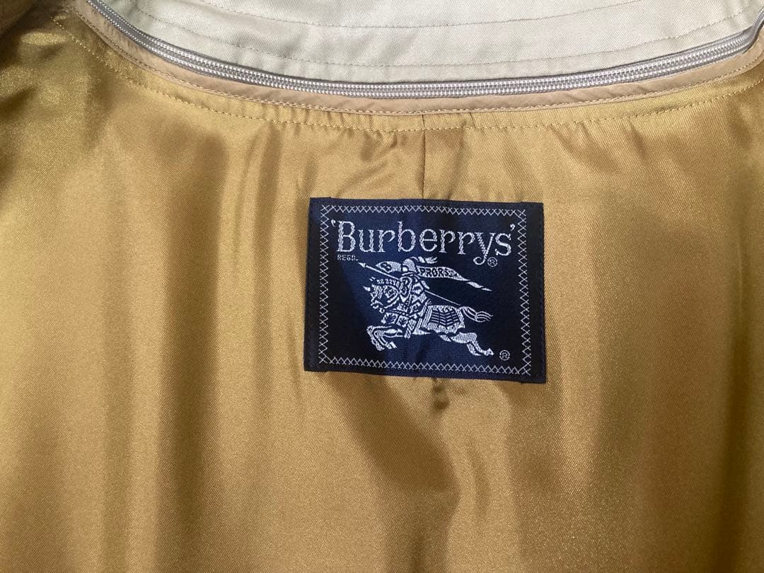 美品　Burberrys' バーバリー　トレンチコート ロングコート