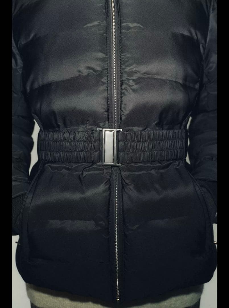 fffさん専用⭐︎ZARA ダウンジャケット 黒 スリムフィットショート　今期