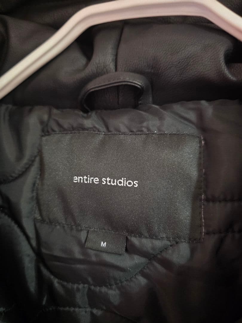 entire studios　MOTO ボンバージャケット　レザー　サイズM