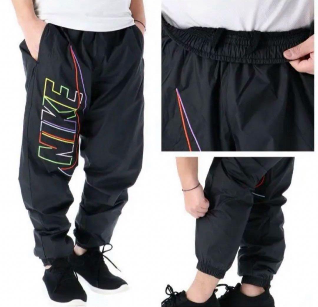 XL 新品 ナイキ ウーブンパンツ クラブ メンズ 黒 MCF ジョガー