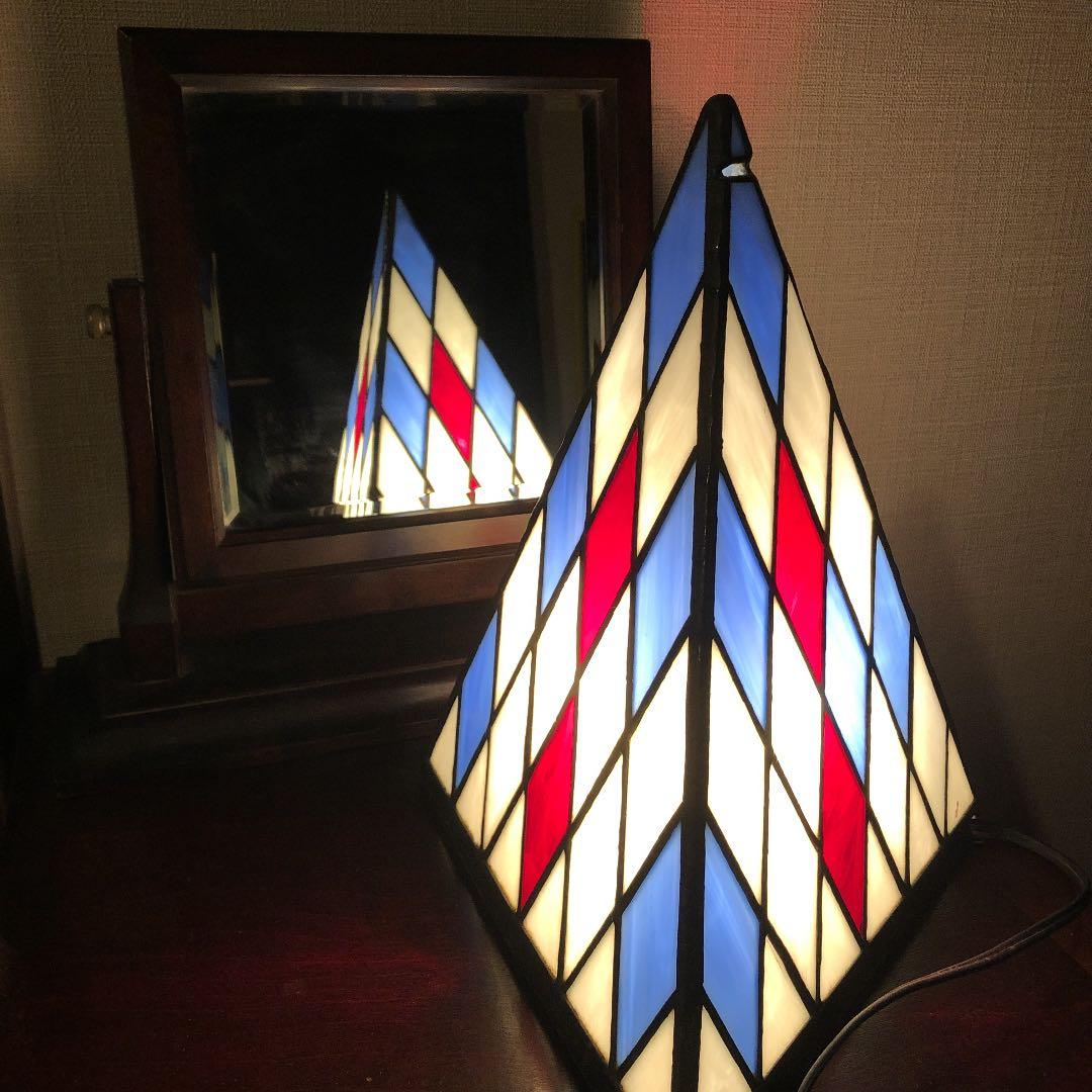 ステンドグラスランプ　照明　フロアスタンド