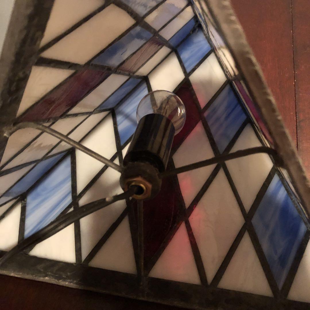 ステンドグラスランプ　照明　フロアスタンド