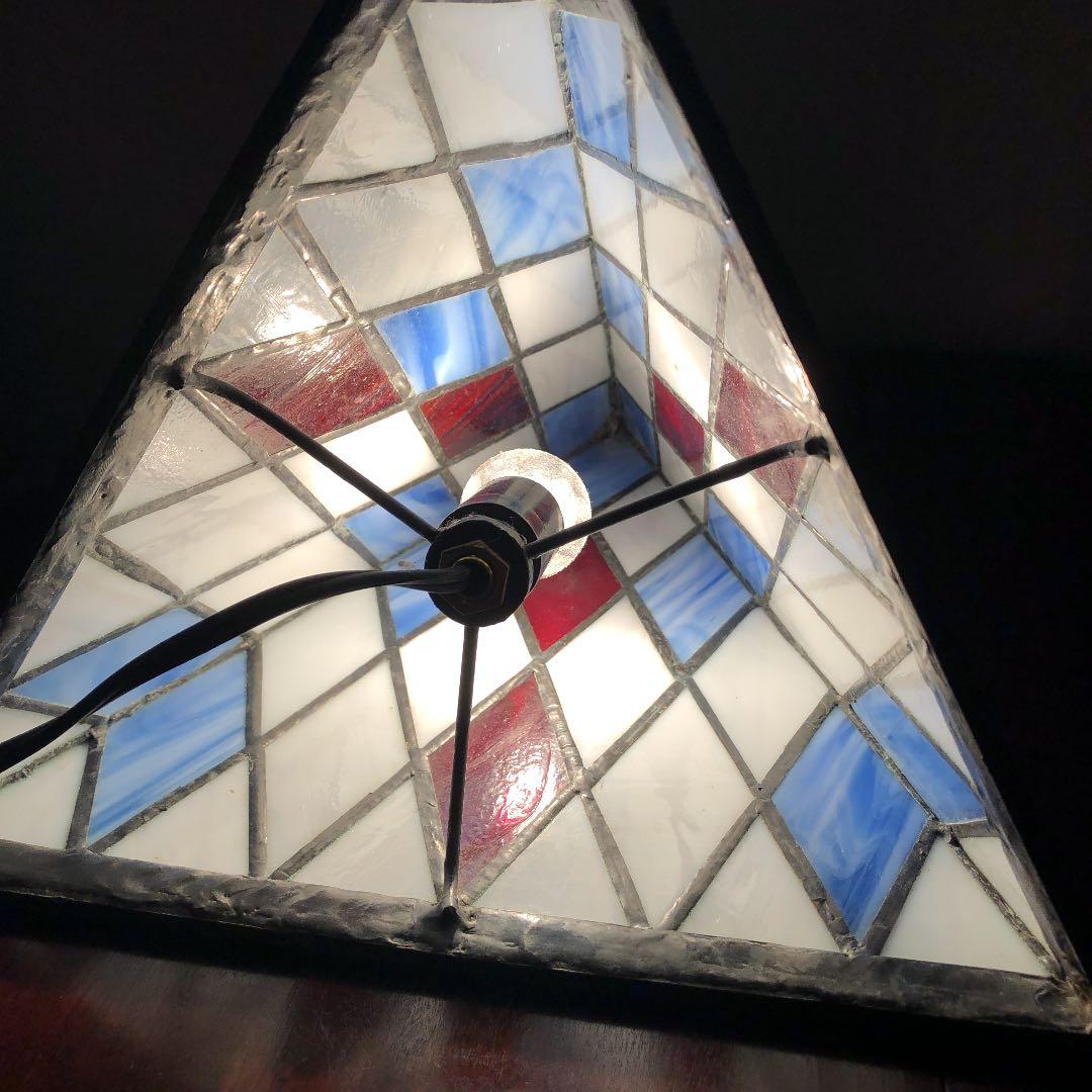 ステンドグラスランプ　照明　フロアスタンド