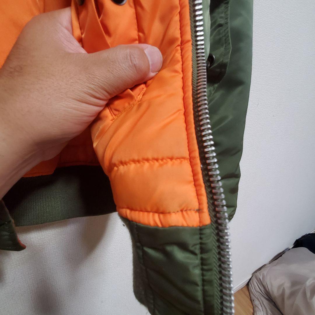 Alpha Industries MA-1ジャケット Mサイズ定番グリ