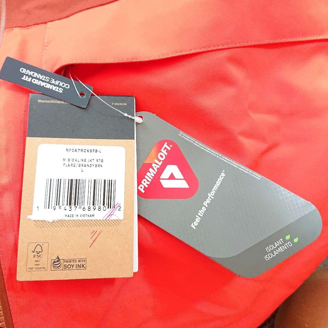 新品未使用THE NORTH FACEジャケット スキー、スノーボードウェアL赤