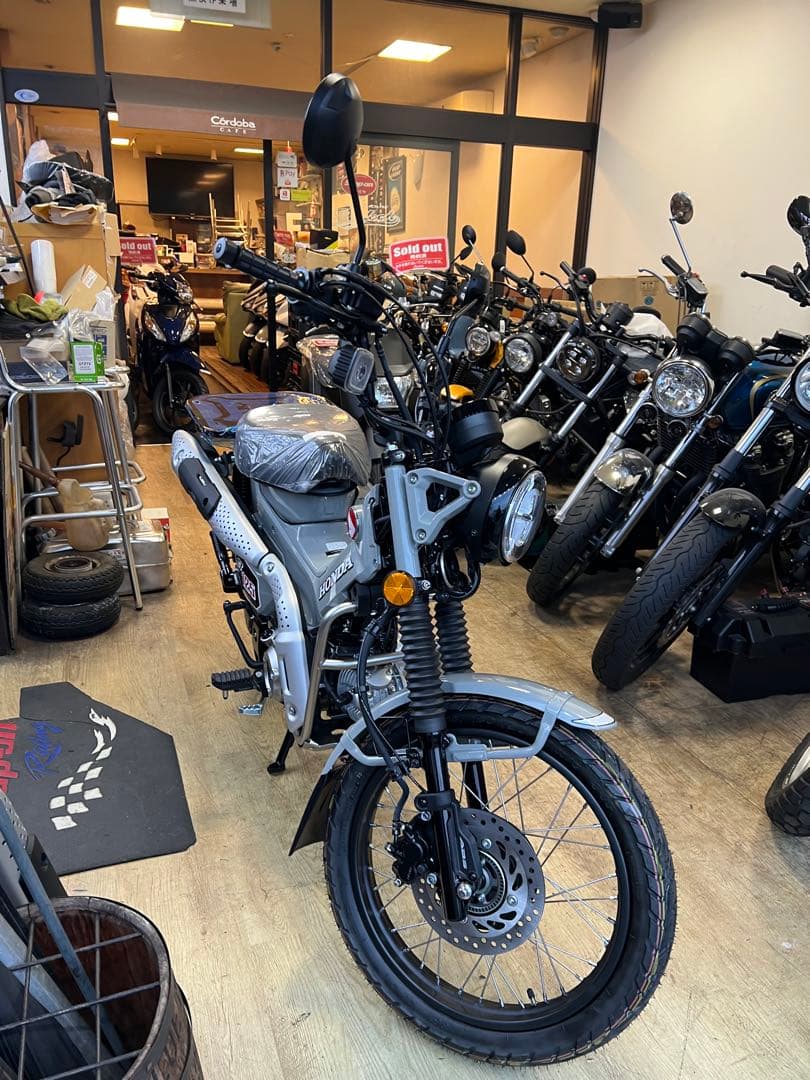 CT125　ハンターカブ　タイヤ前後　JA65　新車外し