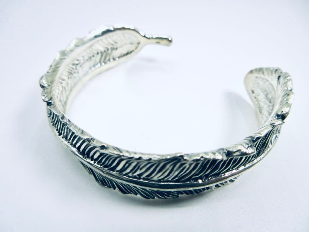 0*1様 B[6]シルバー925 バングル ブレスレット スターリングシルバー