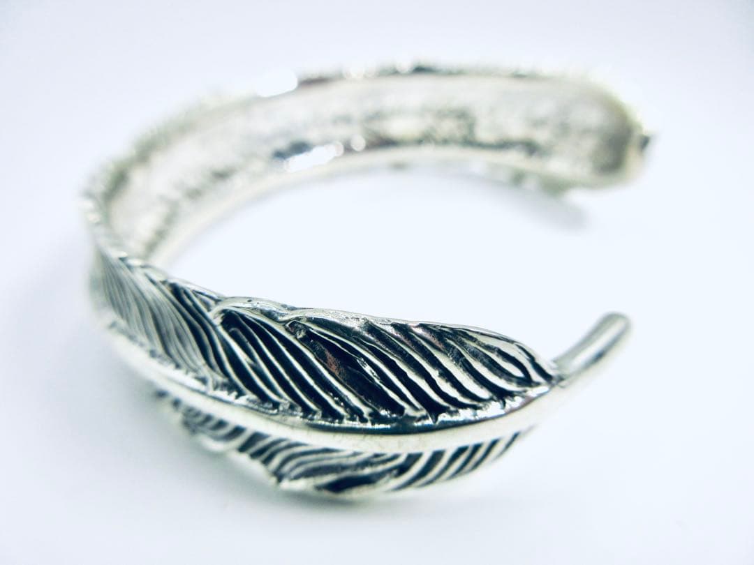 0*1様 B[6]シルバー925 バングル ブレスレット スターリングシルバー