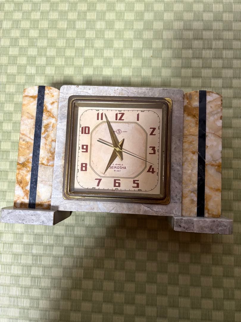 置き時計　SEIKOSHA